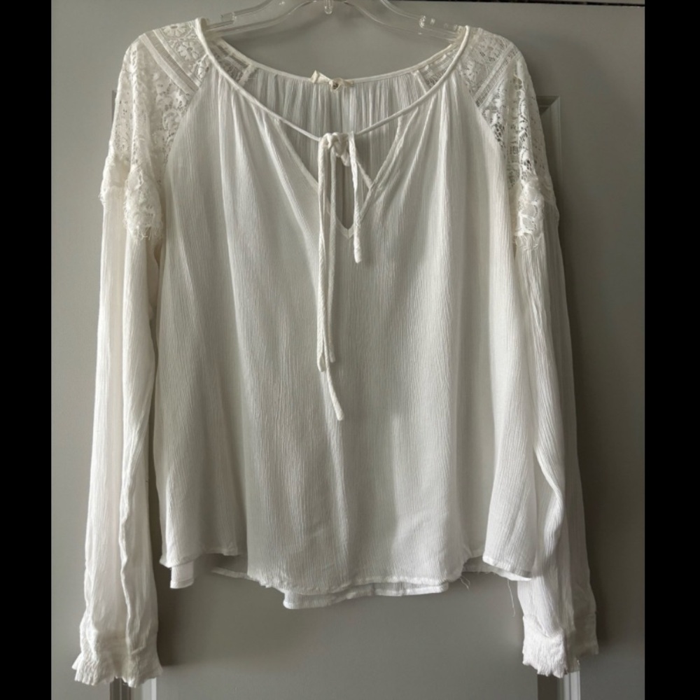 White Peasant top